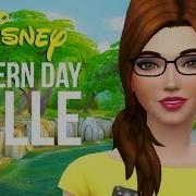 Sims 4 Cas Disney Belle From Beaty And The Beast