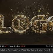 Gold Silver Particle Logo Title After Effects Project On Videohive Net