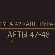 Красивое Чтение Корана Сура 42 Аш Шура 47 48 Мухаммад Аль Люхайдан