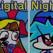 Friday Night Funkin Vs Funkin In A Digital Night The Amazing Digital Circus Fnf Mod Cutscene