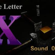 The Letter X From 36 Days Of Type