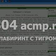 Разбор Задачи 804 Acmp Ru Лабиринт С Тигром Решение На C Java