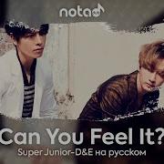 Super Junior D R Can You Feel It Rus Cover