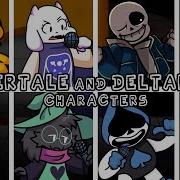 Fnf Playtime But Every Turn Undertale And Deltarune Character Sings It