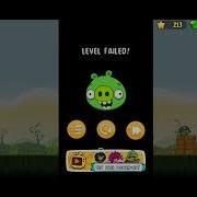Angry Birds Level Failed