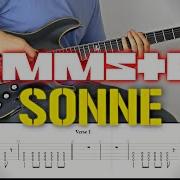 Rammstein Sonne На Электрогитаре