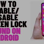 Android Screen Lock Sound Effect