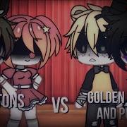 Fnaf Aftons Vs Marionette Golden Freddy Gacha Life Singing Battle