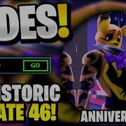 Fnaf Codes In Roblox