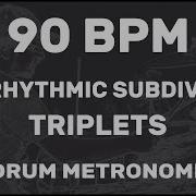Drum 90 Bpm 4 4 Triplets