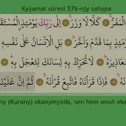 Kyýamat Süresiniň Tefsiri Türkmençe Wagyz Türkmençe Kuran Kerim