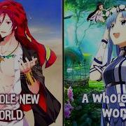 Nightcore A Whole New World Switching Vocals Lyrics