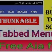 How To Add Tabs Buttons Top Of Screen Slide Button In Thunkable