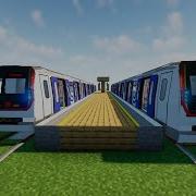 Делаю Тоннель В Minecraft Мод Rtm Real Train Mod