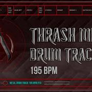 Typical Thrash Metal Drum Track 195 Bpm