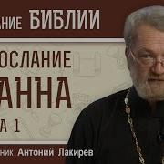 Евангелие От Иоанна Глава 1 Священник Антоний Лакирев Библейский Портал