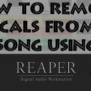 How To Remove Vocals From A Song Using Reaper