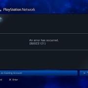 Psn 80023121 Error Cfw Fix