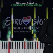 The Roop On Fire Eurovision 2020 Lithuania Piano Instrumental Cover Karaoke Remix