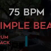 75 Bpm Drum Beat Simple Straight