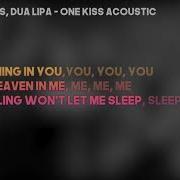 Calvin Harris Ft Dua Lipa One Kiss Karaoke Instrumental Acoustic