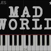 Sad Music Mad World Piano Tutorial