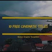 10 Free Cinematic Title Preset Pack Adobe Premier Pro Cc 2019