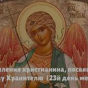 Размышления Христианина Посвященные Ангелу Хранителю