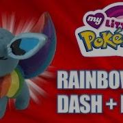Eevee Evolves Into Rainbow Dash