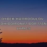 Oybek Hamroqulov Sohibqironim Lyrics Qo Shiq Matni