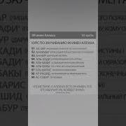 Курс По Заучиванию 99 Имен Аллаха 10 Часть