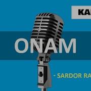 Sardor Rahimxon Onam Minus Mp3