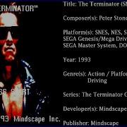 Terminator 2 Sega Genesis Music Soundtrack Bgm 3 Song