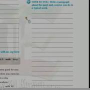 6 Target English Grade 8 Unit 1 Sporting Life Lesson 3 Workbook