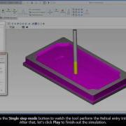 Solidcam Jumpstart Simulate The Tool Path And Generate Gcode