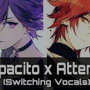 Nightcore Attention X Despacito Switching Vocals