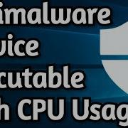 How To Solve Antimalware Service Executable High Cpu Usage Msmpeng Exe Problem In Windows 10 8 1 8