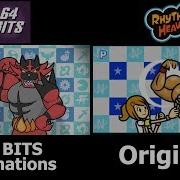 64 Bits Super Smash Heaven Side By Side Comparison W Original Rhythm