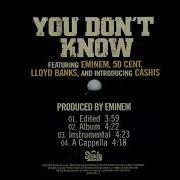 Eminem You Dont Know Acapella