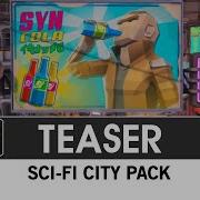 Polygon Sci Fi City Pack Teaser