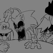 Fnf Pasta Night But Sonic Exe Mario Exe And Gold Sings It