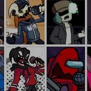 Fnf Split But Different Characters Sings It