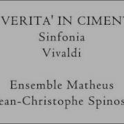 La Verita In Cimento Sinfonia Ii Andante Антонио Вивальди Jean Christophe Spinosi