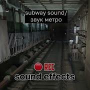 Звуки И Прибытия Поезда Метро На Станцию