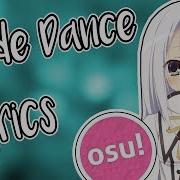 Osu Lyrics Ni Sokkususu Blade Dance Romaji Lyrics