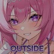 Outside Nightcore Lyrics