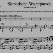 Siamesische Wachtparade