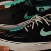 Nike Sb Stefan Janoski Tiffany Leather Night Factor Crystal Mint