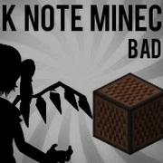 Block Note Minecraft Bad Apple