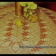 Овальная Скатерть Ананасовая Часть 3